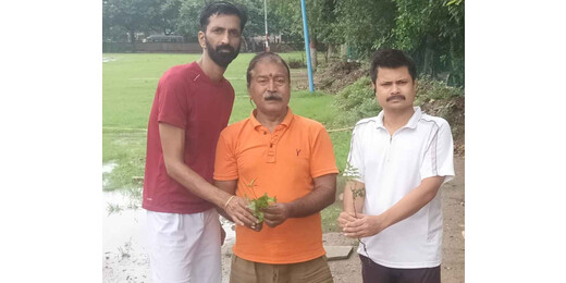 अंतरराष्ट्रीय चन्द्रमा दिवस पर पर्यावरण भारती का पौधारोपण अभियान, लगाए 108 पौधे